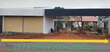 CHÍNH CHỦ BÁN 917M2 GỒM ĐẤT + 2 CĂN KIOT + NHÀ SÀN PHÍA SAU, MẶT TIỀN ĐƯỜNG TRẦN HƯNG ĐẠO