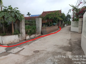 Chính chủ cần bán nhà đất xã Đông Tảo, huyện Khoái Châu, tỉnh Hưng Yên