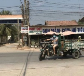 Bán đất Đức Hòa lô góc 335m2 Full thổ cư, SHR sang tên công chứng ngay giá 1,35tỷ