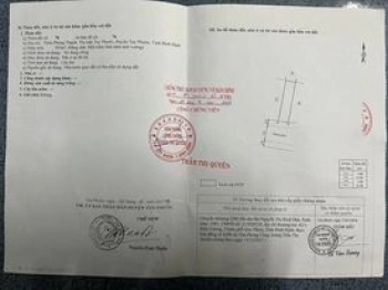 CẦN BÁN LÔ ĐẤT CHỢ GÒ, THÔN PHONG THẠNH, THỊ TRẤN TUY PHƯỚC