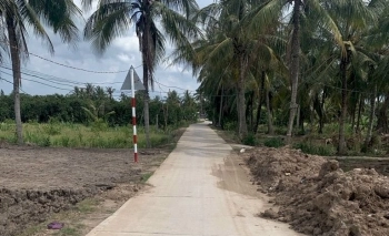 1 THỬA MẶT TIỀN BÊTÔNG 4M CUỐI CÙNG HỐT LUÔN KHÁCH IU ƠI 440TRIỆU CHO 778M2