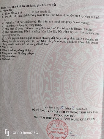 Cần Bán gấp Đất nền thổ cư  chính chủ