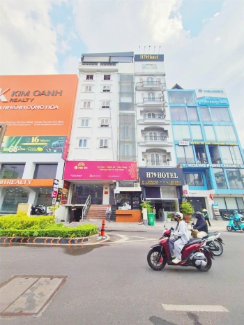 TÒA NHÀ MẶT TIỀN CỘNG HÒA TÂN BÌNH  HẦM 8 TẦNG - DÒNG TIỀN 500TR/THÁNG