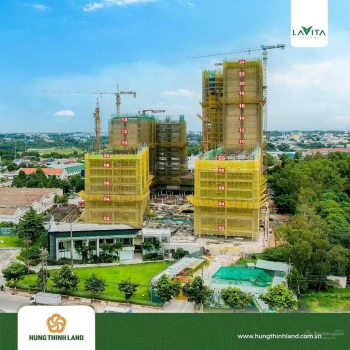 Mở bán căn hộ cao cấp Lavita Bình Dương với ưu đãi chiết khấu lên đến 10 %.