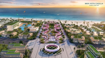 Mở booking căn hộ biển Mer Vista Casilla sản phẩm để đời thanh toán chỉ 15 triệu/tháng Dự án Mer Vista Casilla - Thanh Long Bay, Xã Tân Thành, Hàm Thuận Nam, Bì