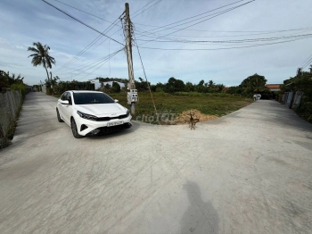 Đất đẹp full thổ cư hơn 120m2 mặt tiền đường hẻm ô tô ngay Hiệp thạnh, gò dầu, tây ninh