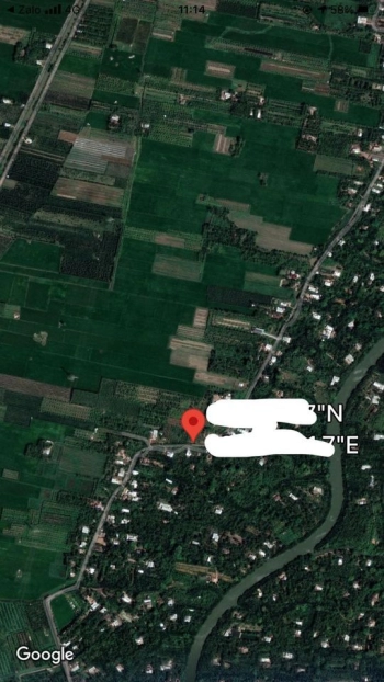 Cần bán thửa đất mặt tiền đường nhựa xã Nhị Long