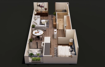 Căn hộ dự án Discovery Central đường Trần Phú, quận Ba Đình