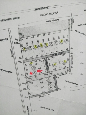 Cần sang nhượng lô đất quy hoạch vũ hội
