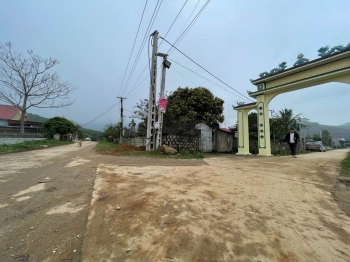 Bán lô góc 2 mặt tiền tại Tượng Sơn - Nông Cống 