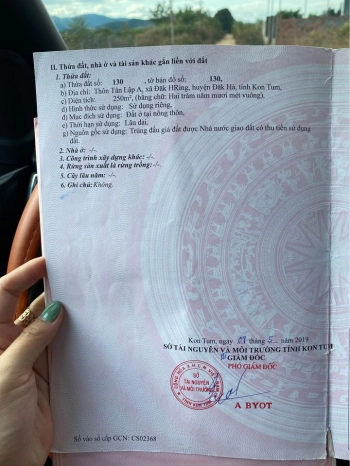 Chính chủ cần bán 3 lô đất nằm tại đường quy hoạch số 1 ô bàn cờ dacring.