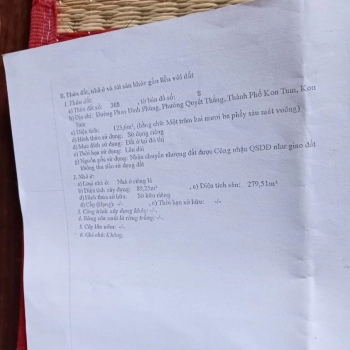 Nhà 3 tầng đường Phan Đình Phùng đối diện với hon đa Đại Tiến