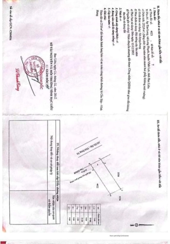 Bán nền đẹp sát lộ mặt tiền