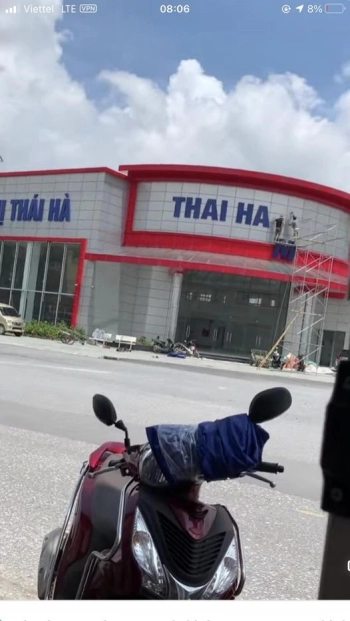 Bán đất xã nhân chính mặt tiền 9m, đường rộng 10m