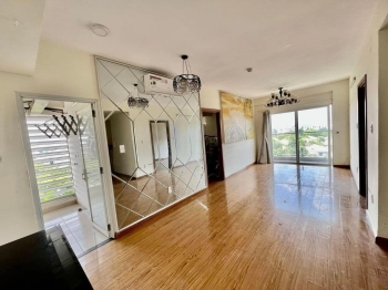 Cho thuê căn góc có bang công FLORA FUJI 68m2,2pn,2wc,2máy lạnh và rèm