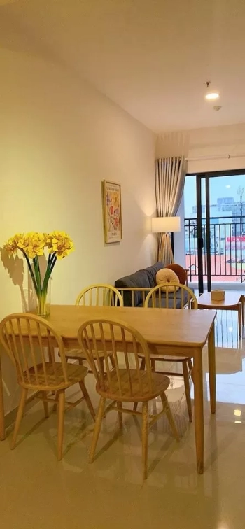 Cho thuê căn hộ Soho Residence, 100 Cô Giang, Quận 1. 2PN1WC, 60m2, đầy đủ nội thất cao cấp, lầu cao