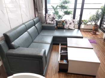 Cho thuê căn hộ 2 phòng ngủ chung cư Vinhomes West Point full nội thất tầng cao