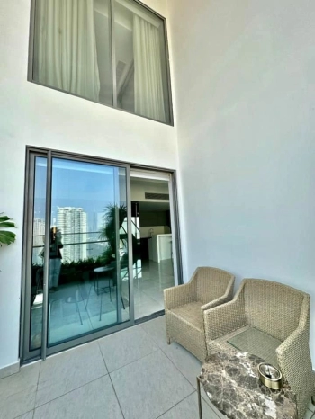 Duplex Gateway Thao Dien cho thuê 7000, nội thất mới