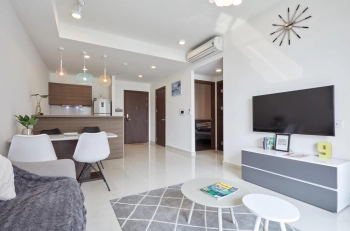 17tr/tháng 2PN full nội thất Gold view ở liền 