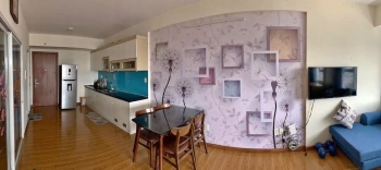 Cho thuê căn hộ 1pn+1 flora fuji