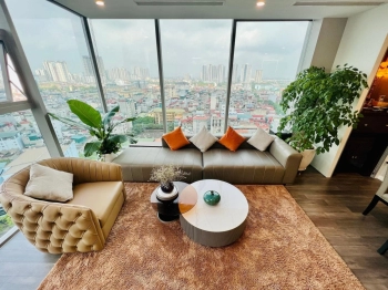 The Nine số 9 phạm văn đồng cho thuê căn hộ 3pn2vs 105m2 full đầu đủ nội thất