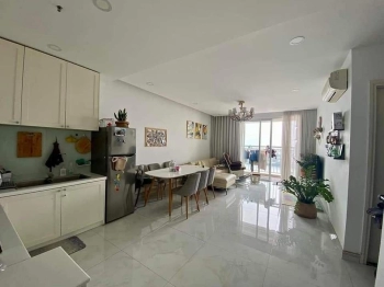 Cho thuê Tropic Garden 2PN 2WC full nội thất 17tr/tháng