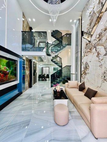 Nhà Phố hiện đại  3Lầu  Liền Kề Khu Tên Lửa thuận tiện KD đa ngành nghề.