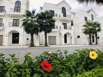 Bán biệt thự mặt hồ HA01- Vin OCP Gia Lâm- 273m2, kinh doanh sầm uất 4 mùa.0982852808