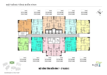 bán căn hộ 2 phòng ngủ chung cư tecco elite city