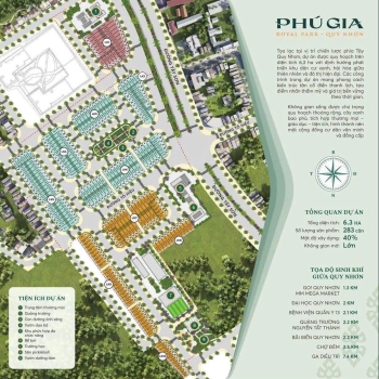 Phú Gia Royal Park Quy Nhơn Gần Biển Khu Dân Cư Văn Minh