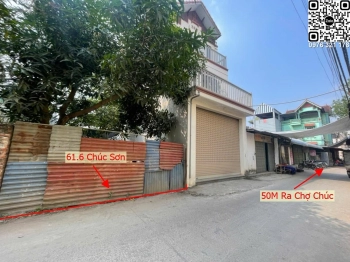 📍 Đất đô thị 61,6m² tại Chúc Sơn - vị trí VÀNG sát chợ Chúc, gần đường TL419