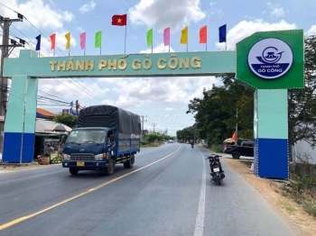 🏡 BÁN ĐẤT MT QUỐC LỘ 50, TP GÒ CÔNG – SHR SANG TÊN NGAY – 600TR 100M2 - XÂY DỰNG TỰ DO 🏡