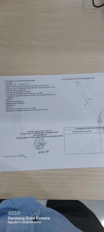 đất Phú Riềng Bình Phước giá rẻ