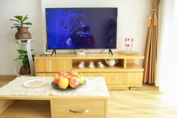 Cho thuê căn hộ chung cư 2 PN Geleximco 897 Giải Phóng, nhà mới đẹp, vào được ngay