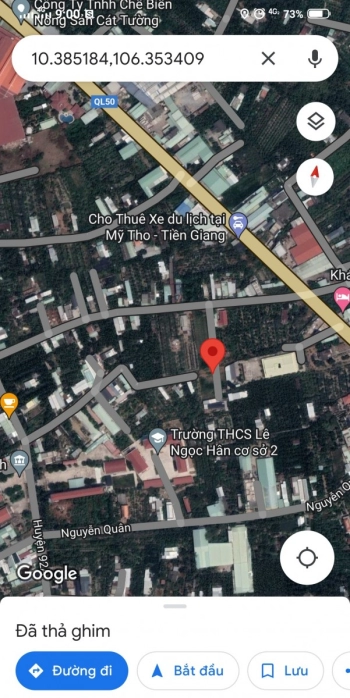 Đất nền Full thổ cư ấp 3b ,xã đạo thạnh ,mỹ tho ,tiền giang