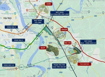 Căn shophouse mặt đường lớn cạnh khu nhà ở cao tầng kinh doanh sầm uất dự án Vinhomes Ocean Park 3 - The Crown rất hót