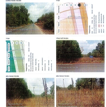 BÁN ĐẤU GIÁ BĐS TẠI XÃ MINH THẠNH, TP. HỒ CHÍ MINH.