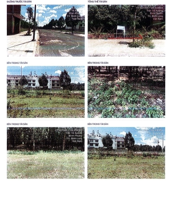 BÁN ĐẤU GIÁ BĐS TẠI PHƯỜNG BÌNH LONG, TỈNH ĐỒNG NAI