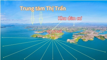Bán đất view hồ 3 mặt tiền gần Thị Trấn Hà Mòn, đã có sổ hồng riêng