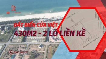 BÁN ĐẤT SAU KHÁCH SẠN CÔNG ĐOÀN BIỂN CỬA VIỆT