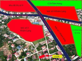 Bán đất An Phú - Khám Lạng - Lục Nam- Bắc Giang