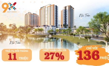 sở hữu căn hộ 9x Quy Nhơn chỉ từ 136 triệu