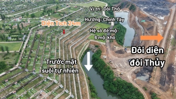 Bán đất nghĩa trang 24m2 đẹp tại Lạc Hồng Viên, Quốc lộ 6, Mông Hóa, Hòa Bình, 744 triệu