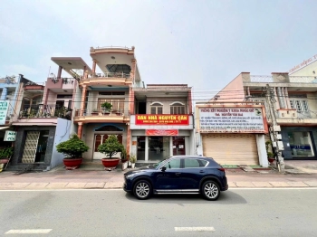 Bán nhà mặt phố Nguyễn Hữu Thọ, 16 tỷ, 117m2, Bến Lức, Long An
