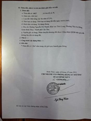 Nền trục chính đường Nguyễn Chí Thanh