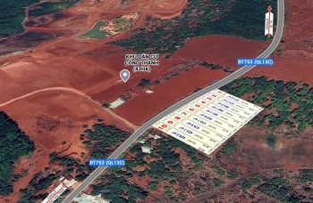 #ĐẤT  ĐƯỜNG DT753,QL13C. 2lô L,K 10x80x200 thổ cư tài chính 300tr/nền