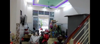 Bán Nhà Tân Phú,Gần chợ,Công viên,trường học 3tầng,hẻm 8m,ôtô đỗ cửa,chỉ 4,4tỷ