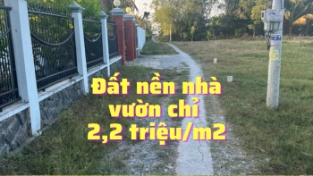 [ĐẤT GÒ CÔNG] QL50 942m2 chỉ 2,2 triệu/m2. Liên hệ xem đất cọc