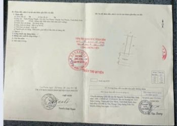 Bán đất chợ Gò (thôn Phong Thạnh, Tuy Phước)