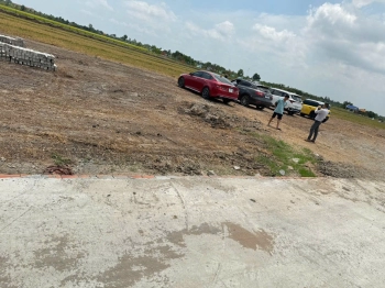 BÁN ĐẤT MT QL50, TP. GÒ CÔNG - TIỀN GIANG, GIÁ 500TR, DT 100M2 SỔ HỒNG RIÊNG CÔNG CHỨNG SANG TÊN NGAY